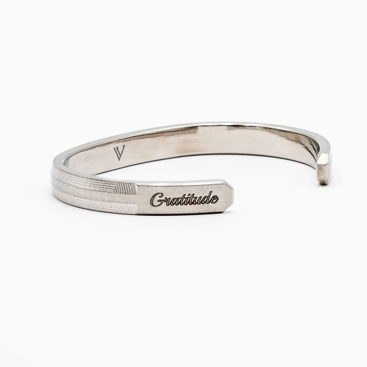 "Ridge" Gratitude Cuff Bracelet