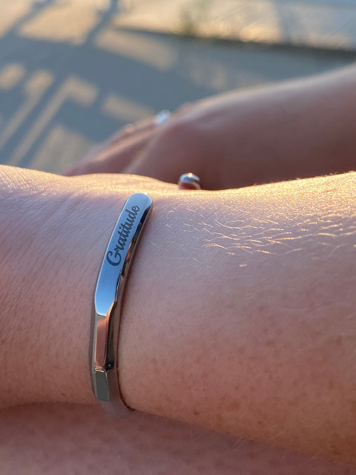 Gratitude Cuff Bracelet